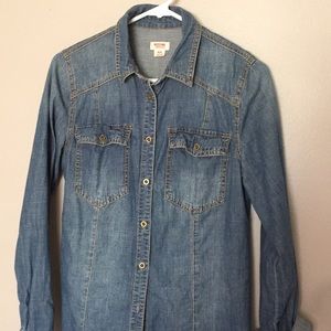 Denim Mossimo top
